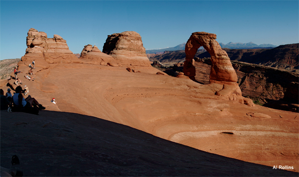 Evening in Arches by Al Rollins